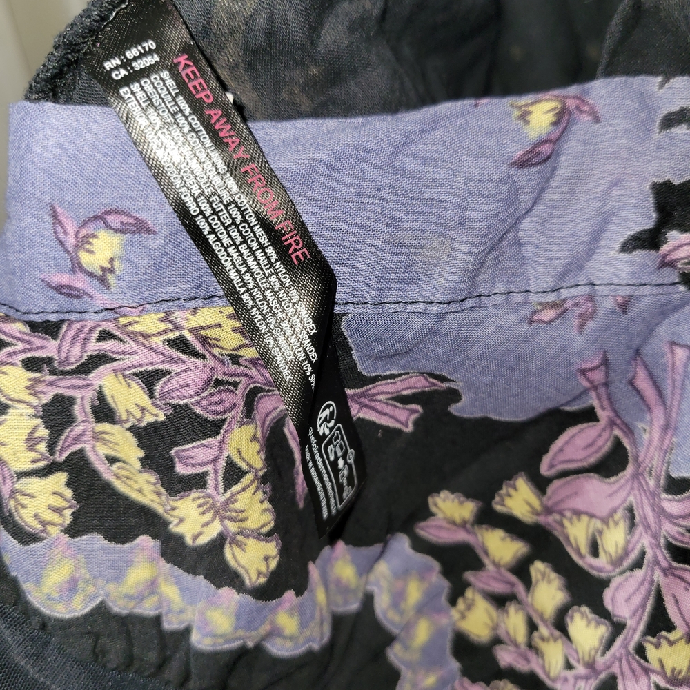 Free People Black and Purple Bodysuit - Picture 5 of 6